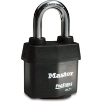 ProSeries&reg; Weather Tough&reg; Padlock, Black, Keyed Different, Laminated Steel, 2-3/8" Width Pronet Distribution