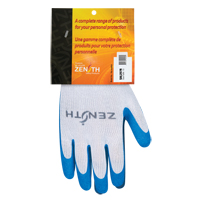 Gants enduits tricot&eacute; sans couture en caoutchouc naturel, 10, R&ecirc;vetement Latex de caoutchouc, Calibre 10, Enveloppe en Polyester/Coton Pronet Distribution