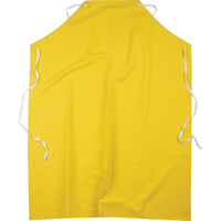 Tabliers ignifuges, Polyester/PVC, 48" lo x 36" la, Jaune Pronet Distribution