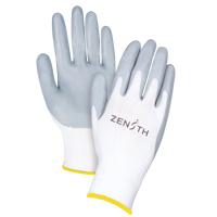 Gants l&eacute;gers enduits et respirants, 11/2T-Grand, R&ecirc;vetement Mousse de nitrile, Calibre 13, Enveloppe en Polyester Pronet Distribution