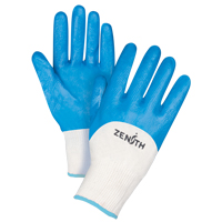 Gants enduits et tricot&eacute;s sans coutures de poids moyen, 10/T-Grand, R&ecirc;vetement Nitrile, Calibre 13, Enveloppe en Coton Pronet Distribution