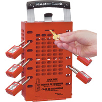 Latch Tight Lock Boxes, Red Pronet Distribution