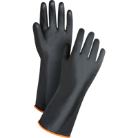 Gants de poids lourd pour la manipulation de produits chimiques, Taille Grand/9, 14" lo, Latex de caoutchouc, 30 mils Pronet Distribution