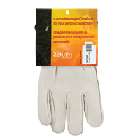 Gants de conducteur doubl&eacute;s pour l'hiver d'usage standard, 2T-Grand, Paume en Cuir fleur de vache, Molleton Pronet Distribution