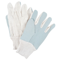 Premium Work Gloves, Large, Split Cowhide Palm Pronet Distribution