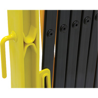 Barri&egrave;re Xpandit, 36" h x 11,5' lo, Noir/Jaune Pronet Distribution