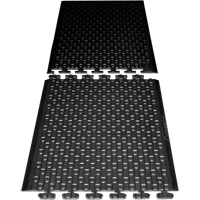 Tapis Rejuvenator Connect No 502, Polyur&eacute;thane, 3' la c, 3' lo, 5/8" &eacute;paisseur, Noir Pronet Distribution