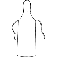 Apron, Tyvek&reg; 400, White, 28" W x 36" L Pronet Distribution