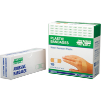 Bandages, Rectangulaire/carr&eacute;e, 3", Plastique, St&eacute;rile Pronet Distribution