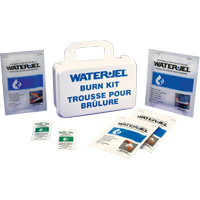 Trousses d'urgence pour brûlures Water Jel, Boîte en plastique de 10 unit&eacute;s, Classe 2 Pronet Distribution