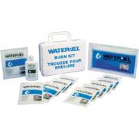 Trousses d'urgence pour brûlures Water Jel, Boîte en plastique de 36 unit&eacute;s, Classe 2 Pronet Distribution