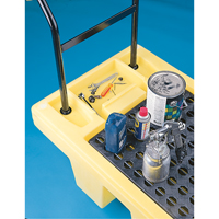 Poly-Spillcart Cart, 66.5" L x 29" W x 43.9" H, 57 US gal. Spill Cap. Pronet Distribution