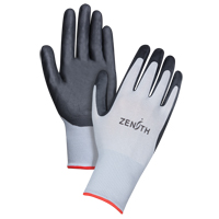 Gants l&eacute;gers enduits et respirants, 7/Petit, R&ecirc;vetement Mousse de nitrile, Calibre 13, Enveloppe en Polyester Pronet Distribution