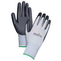 Gants l&eacute;gers enduits et respirants, 8/Moyen, R&ecirc;vetement Mousse de nitrile, Calibre 13, Enveloppe en Polyester Pronet Distribution