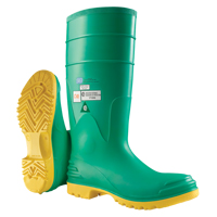 Bottes aux genoux Hazmax 16", PVC, Embout Acier, Pointure 14, Semelle R&eacute;sistant aux perforations Pronet Distribution