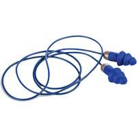 Bouchons d'oreille r&eacute;utilisables et d&eacute;tectable Rockets, Avec cordon, Taille unique, Vrac - &eacute;tui en plastique, NRR dB 27 Pronet Distribution