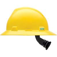 Casques de s&eacute;curit&eacute; &agrave; bordure compl&egrave;te V-Gard, R&eacute;pond aux normes CSA type 1, Suspension Rochet, Non ventil&eacute; Pronet Distribution