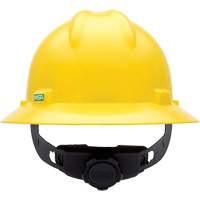 Casques de s&eacute;curit&eacute; &agrave; bordure compl&egrave;te V-Gard, R&eacute;pond aux normes CSA type 1, Suspension Rochet, Non ventil&eacute; Pronet Distribution