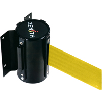 Wall Mount Barrier, Steel, Screw Mount, 12', Yellow Tape Pronet Distribution