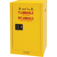 Armoire pour produits inflammables, 12 gal., 1 Porte(s), 23" La x 35" h x 18" p Pronet Distribution