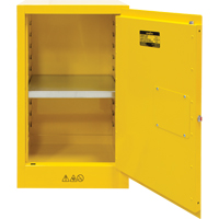 Armoire pour produits inflammables, 12 gal., 1 Porte(s), 23" La x 35" h x 18" p Pronet Distribution