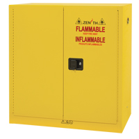 Armoire pour produits inflammables, 24 gal., 2 Porte(s), 43" La x 44" h x 12" p Pronet Distribution