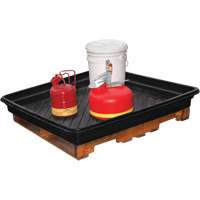 Ultra-Utility Trays&reg;, 40" L x 48" W x 3.5" H, 30 US gal. Spill Capacity Pronet Distribution