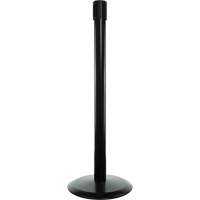 Poteaux receveurs marins, Hauteur de 38", Noir Pronet Distribution