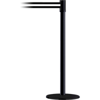 Poteau receveur robuste &agrave; ligne double, Hauteur de 38", Jaune Pronet Distribution