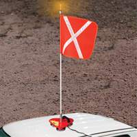Safety Whip&reg; Flagstaff Mounting Base, Magnet Mount Pronet Distribution