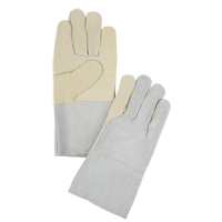 Standard-Duty Work Gloves, X-Large, Grain Cowhide Palm Pronet Distribution