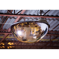 360° Dome Mirror, Full Dome, Closed Top, 18" Diameter Pronet Distribution