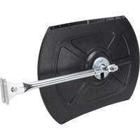 Roundtangular Convex Mirror with Telescopic Arm, 12" H x 18" W, Indoor/Outdoor Pronet Distribution