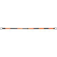 Retractable Cone Bar, 7' 5" Extended Length, Black/Orange Pronet Distribution