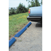 Car Stops, Plastic, 6' L, Blue Pronet Distribution