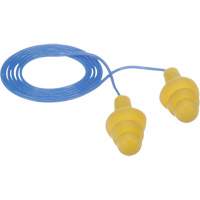 Bouchons d'oreilles pr&eacute;moul&eacute;s E-A-R Ultrafit, Avec cordon, Vrac - Sac en poly, 25 dB NRR, Taille unique Pronet Distribution