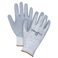 Gants &eacute;lastiques sans coutures r&eacute;sistants &agrave; la coupe, Taille Grand/9, Calibre 13, Rev&ecirc;tement Nitrile, Enveloppe en PEHP, ANSI/ISEA 105 niveau 2/EN 388 niveau 3 Pronet Distribution