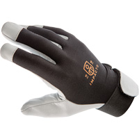 Gants antivibrations Air Glove, Taille Moyen, Paume Cuir perl&eacute; Pronet Distribution