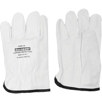 Salisbury  Leather Protector Gloves, Size 7, 10" L Pronet Distribution