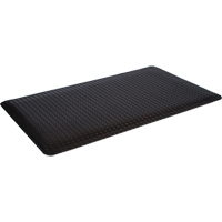 WD Deck Plate Mats, Diamond, 4' x 12' x 5/8", Black, Sponge Pronet Distribution