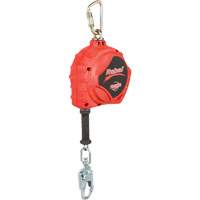 Cordage de s&eacute;curit&eacute; autor&eacute;tractable Rebel, 33', Acier galvanis&eacute;, Pivotant Pronet Distribution