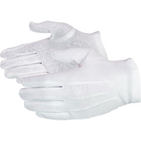 Gants d'inspection &agrave; motif de parade, Coton, 12 Pronet Distribution