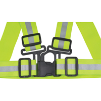 Harnais de s&eacute;curit&eacute; d'usage standard, Jaune lime haute visibilit&eacute;, Couleur r&eacute;fl&eacute;chissante Argent, Moyen Pronet Distribution