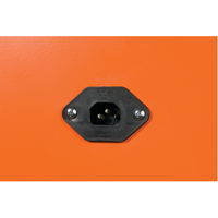 Emergency Preparedness Storage Cabinets, Steel, 4 Shelves, 65" H x 43" W x 18" D, Orange Pronet Distribution