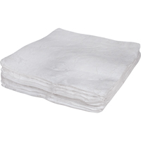 Feuilles absorbantes souffl&eacute;es de premi&egrave;re qualit&eacute;, Huile seulement, 30" x 30", 50 gal. d'absorption Pronet Distribution