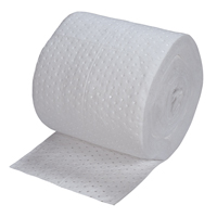 Rouleaux absorbants li&eacute;s de premi&egrave;re qualit&eacute;, Poids moyen, 150' lo x 15" la, Absorption 20 gal. Pronet Distribution