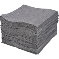 Feuilles absorbantes lamin&eacute;es (SMS) de premi&egrave;re qualit&eacute;, Universel, 15" x 17", 30 gal. d'absorption Pronet Distribution