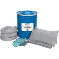Trousse de lutte contre les d&eacute;versements de premi&egrave;re qualit&eacute; pour camion, Universel, Baril, Absorbance de 10 gal. US Pronet Distribution