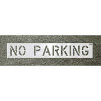 Parking Lot Stencils, Pictogram, 4" x 3" Pronet Distribution