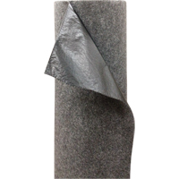 Poly-Backed Industrial Rug, 36" W x 50' L, Heavyweight Pronet Distribution